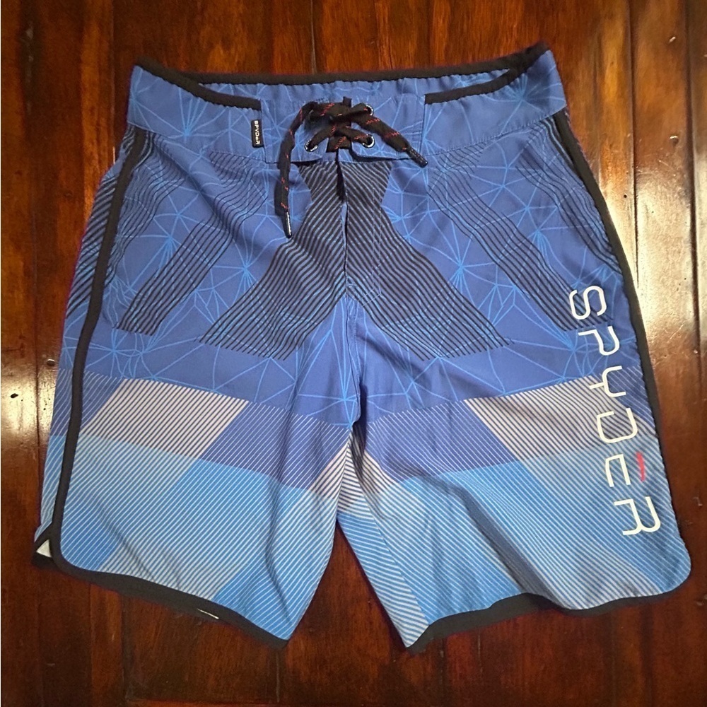 Spyder Chroma Series Stretch Element 8” inseam Board Shorts MENS Size S
